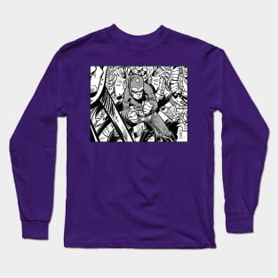 The Kid Throws Down Long Sleeve T-Shirt